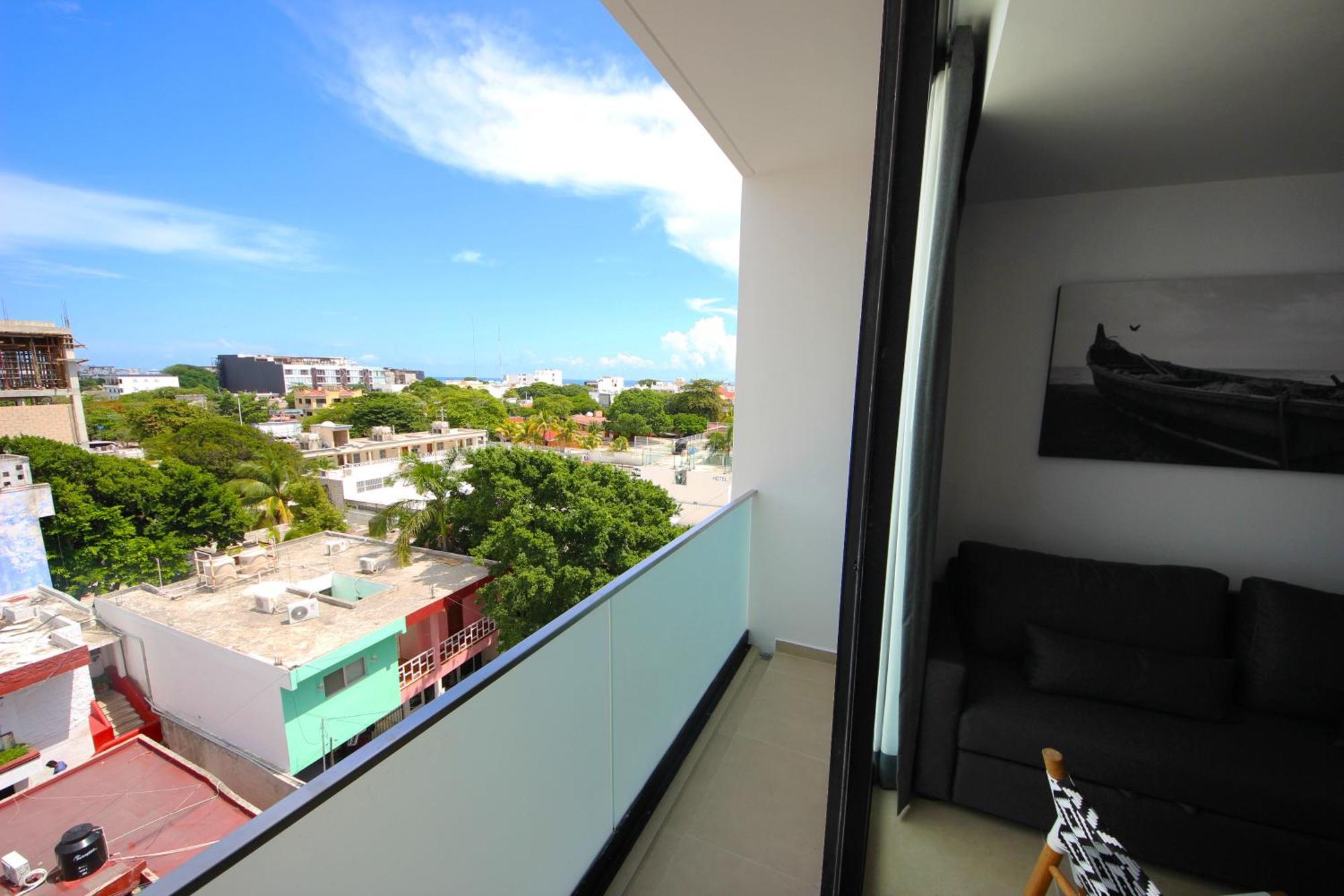 Apartment Near The Beach, Rooftop, Pool, Sea View. Playa del Carmen Eksteriør billede